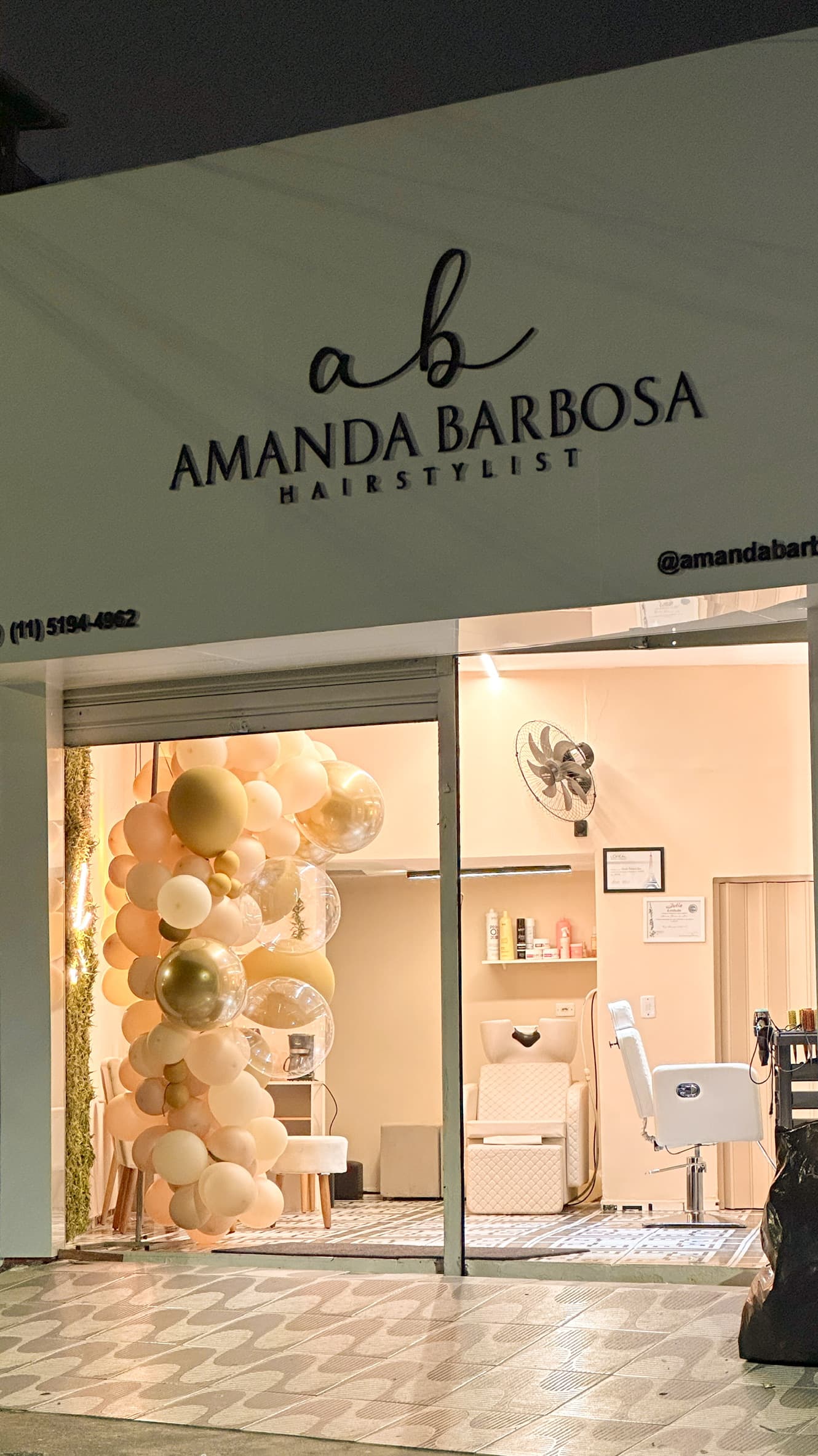 Ambiente do Studio Amanda Barbosa